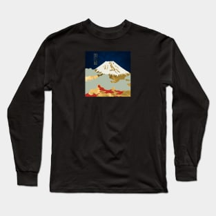 Japanese Golden Fuji Long Sleeve T-Shirt